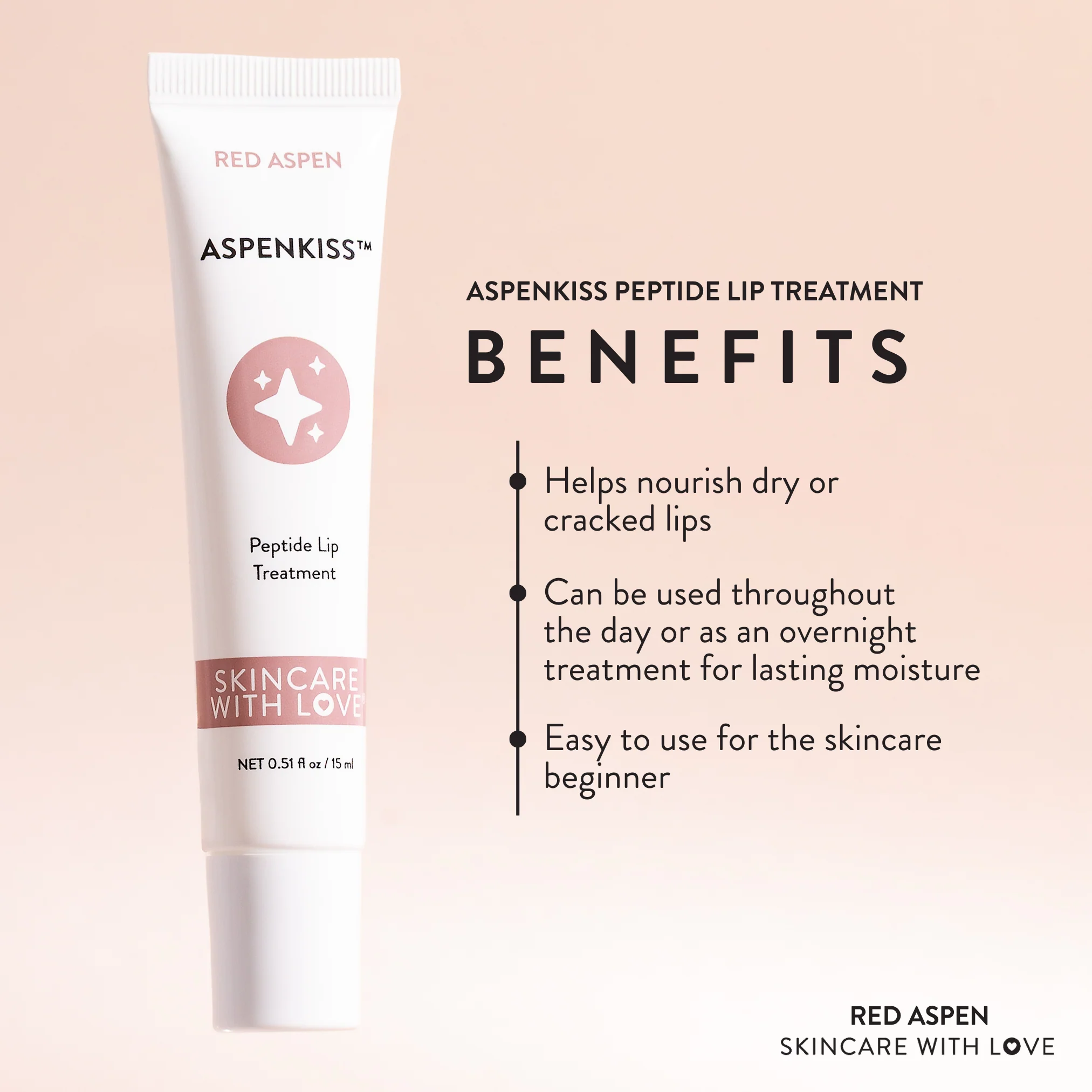 AspenKiss Peptide Lip Treatment Unscented - Image 7