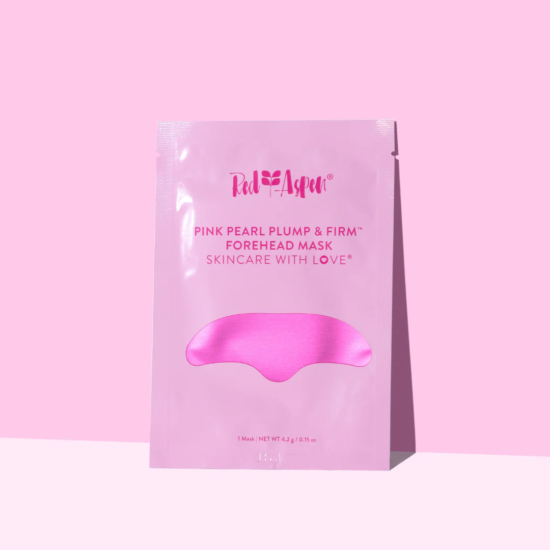 Pink Pearl Plump & Firm Forehead Mask - Image 5